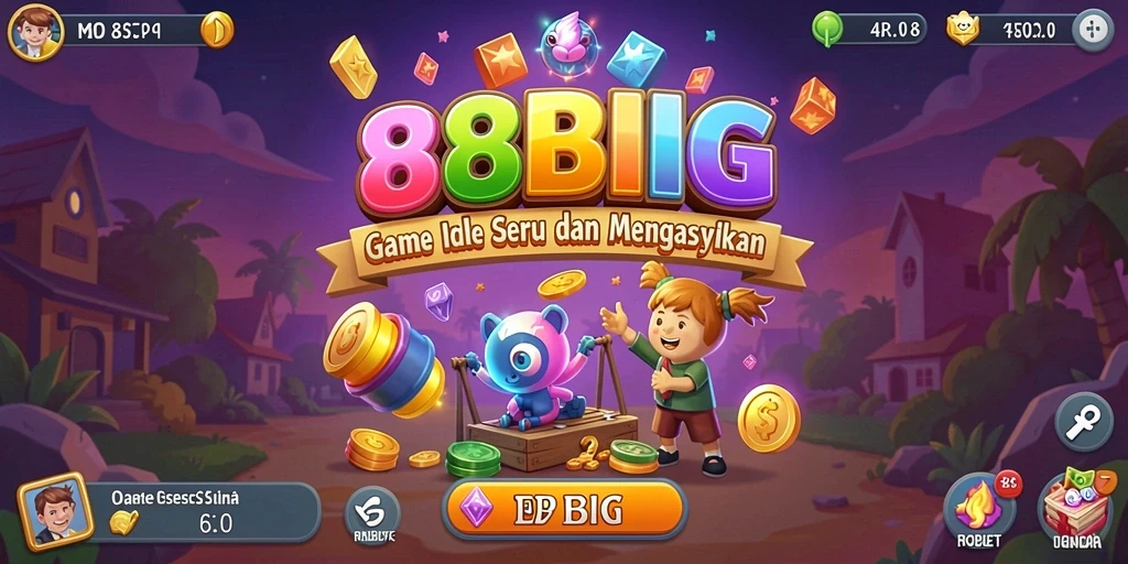 Tampilan gameplay seru dari 88BIG yang menampilkan aksi Idle.