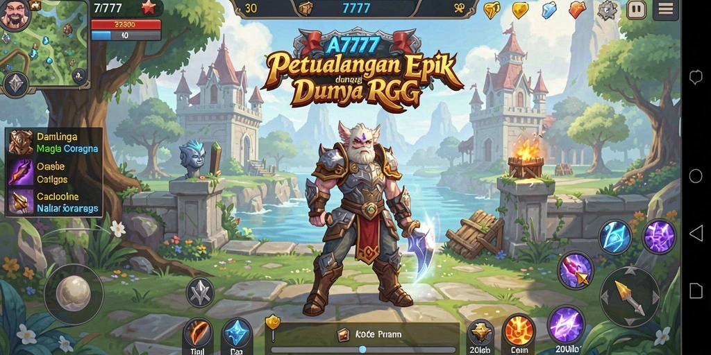 Tampilan gameplay A7777 yang memukau dan penuh aksi.