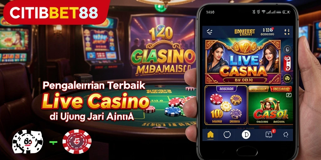 Gameplay Live Casino yang menarik dan interaktif di CITIBET88.
