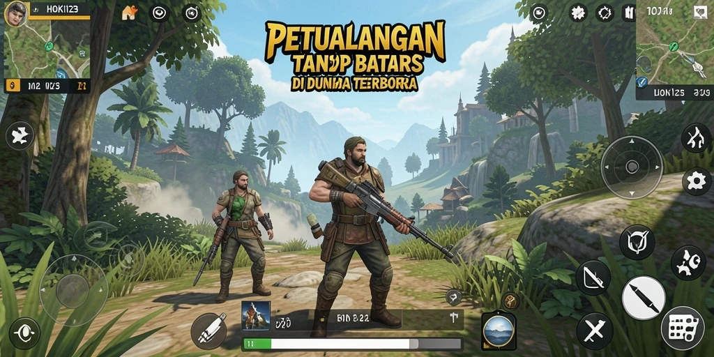 Gameplay seru di dunia terbuka HOKI123 dengan petualangan yang tak terduga.