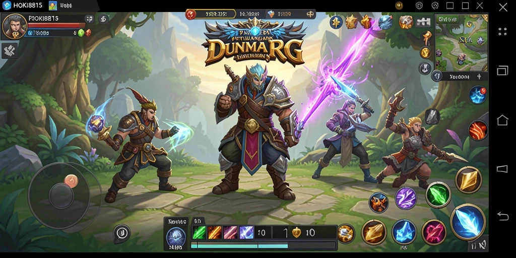Gameplay seru HOKI8815 dengan pertarungan yang menegangkan dan grafis menawan.