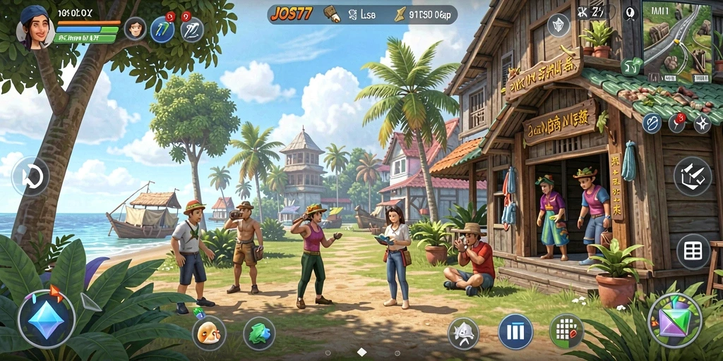 Screenshot dari gameplay <strong>JOS77</strong> menunjukkan keseruan permainan Casual.