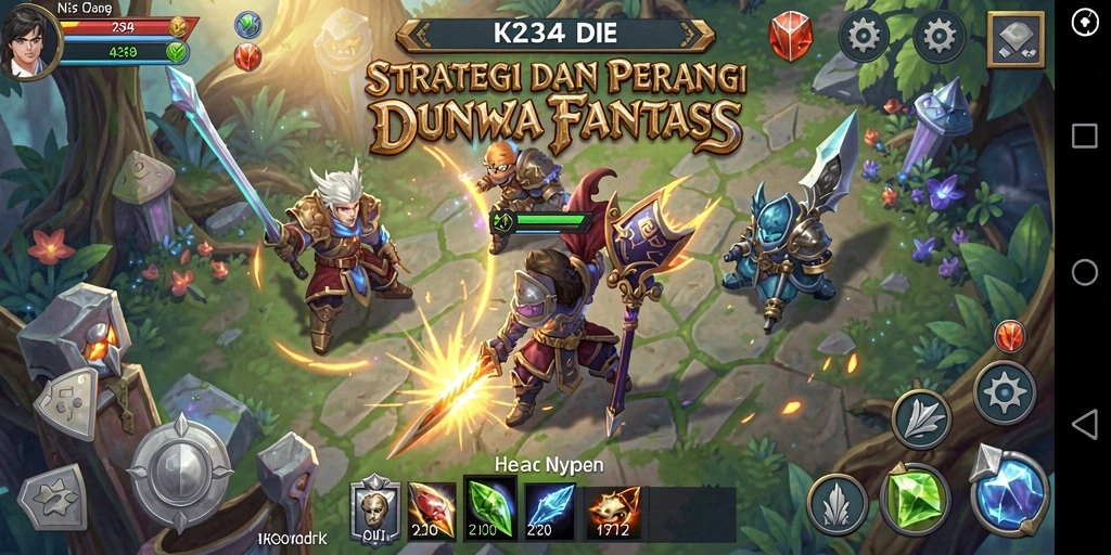 Tampilan menakjubkan dari battle dan kingdom di K234.