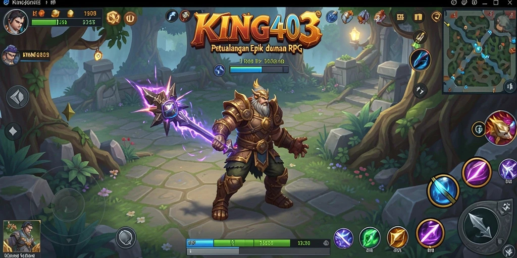 Tangkapan layar menampilkan gameplay epik dalam KING403 dengan pertarungan yang mendebarkan.