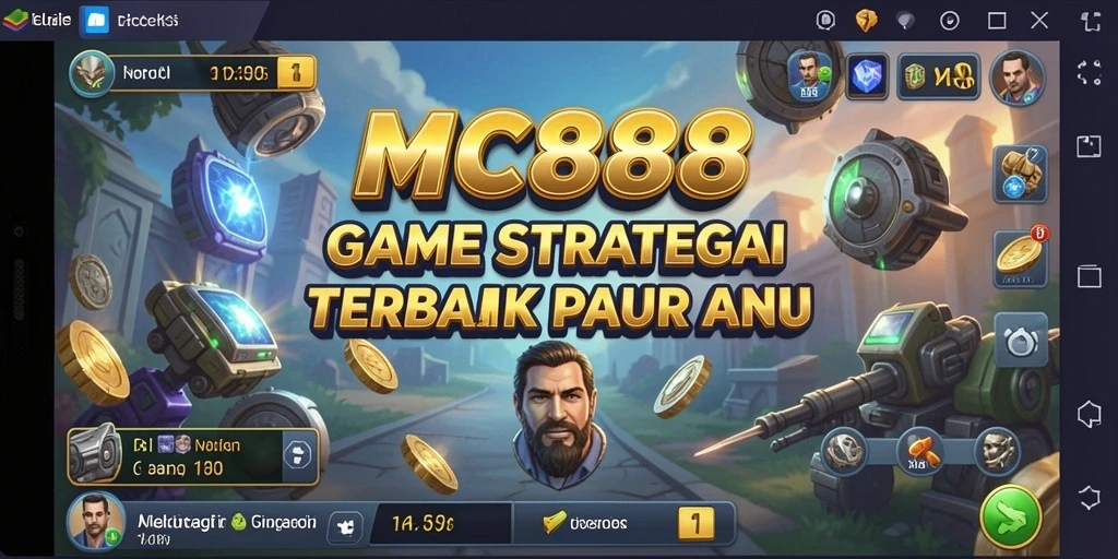 Gameplay strategis dan pertempuran yang mendebarkan di MC888.