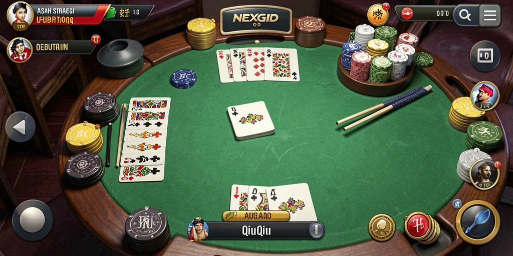 Screenshot gameplay QiuQiu yang seru dari NEXGID.