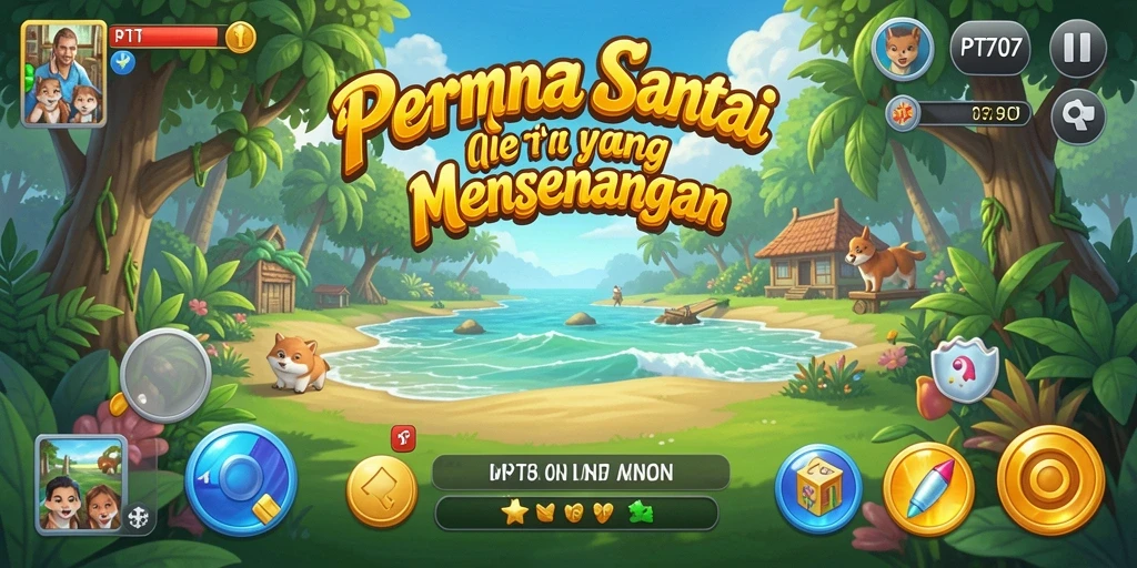 Tampilan gameplay <strong>PT707</strong> yang seru dan menghibur.