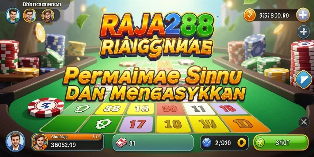 Tampilan gameplay seru dari RAJA288 menunjukkan pemain menikmati Bingo.