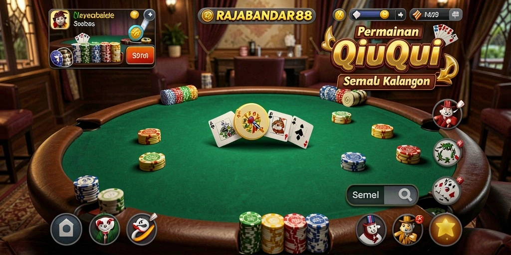 Screenshot permainan QiuQiu menampilkan aksi seru dan grafis menarik.