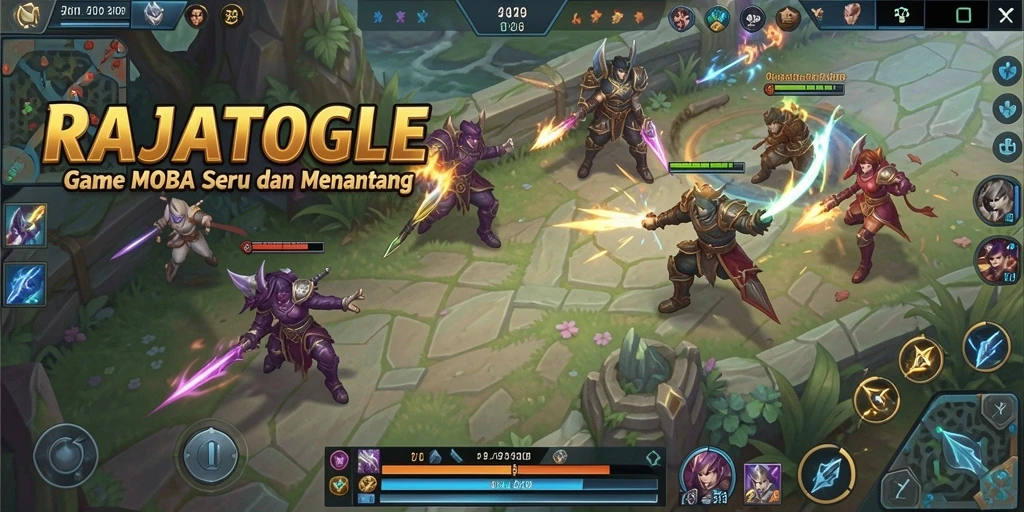 Tampilan menarik dari gameplay RAJATOGEL yang menegangkan.