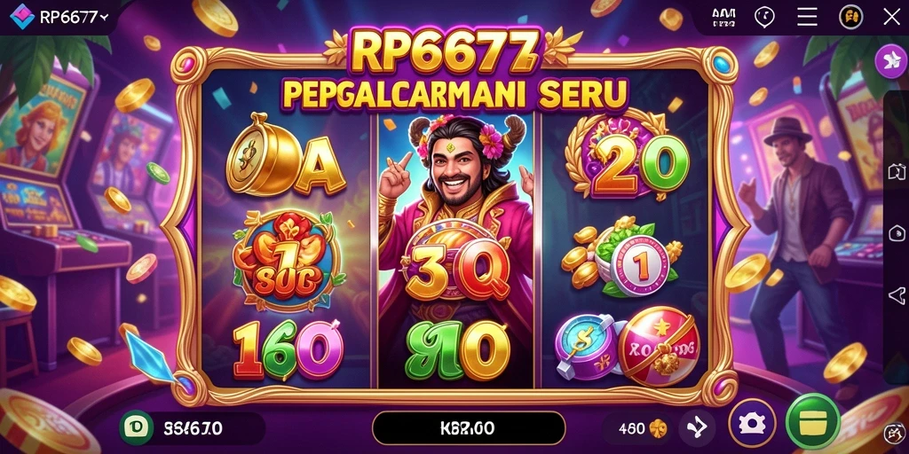 Tampilan menarik dari gameplay Slot RP6677 yang seru dan menghibur.