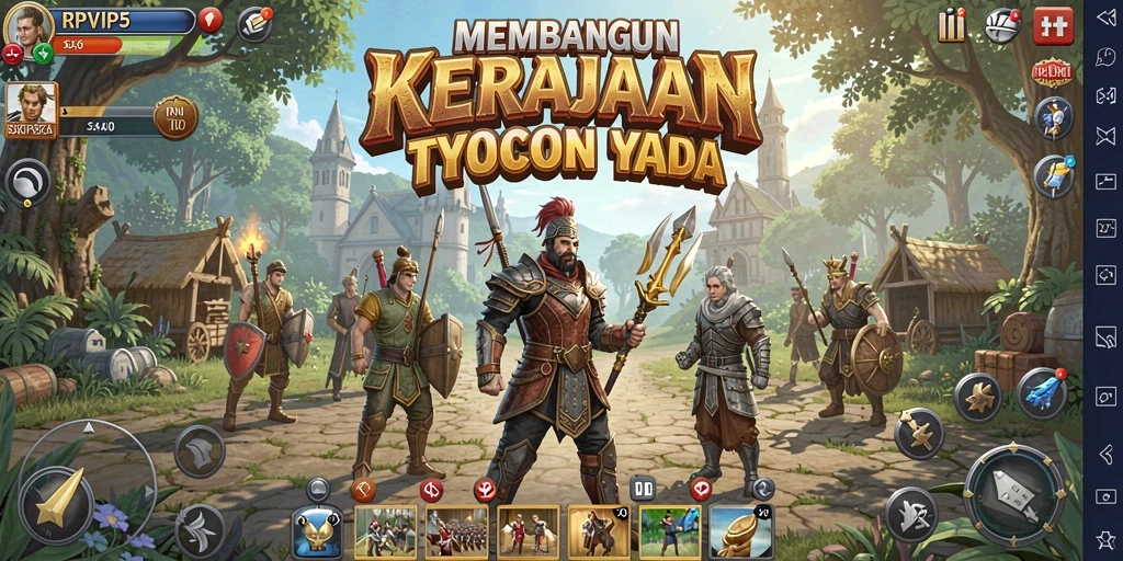 Tampilan gameplay RPVIP5 yang menarik dan interaktif.
