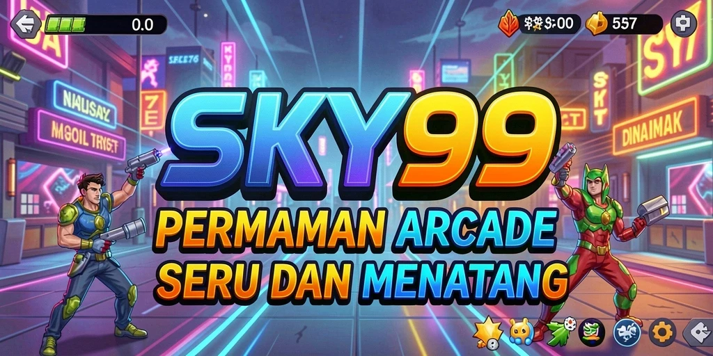 Tampilan gameplay utama <strong>SKY99</strong> yang seru dan menghibur.