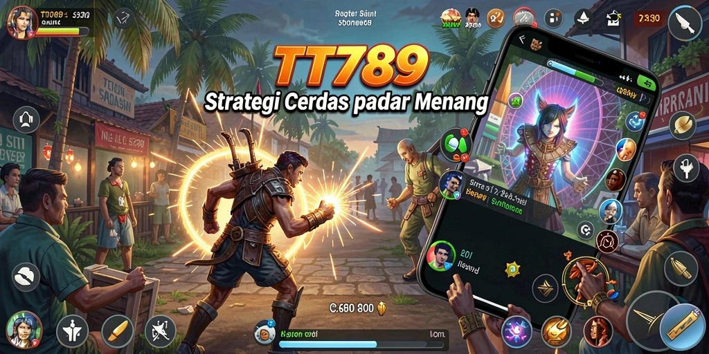 Tampilan gameplay TT789 yang menegangkan dengan strategi yang mendalam.