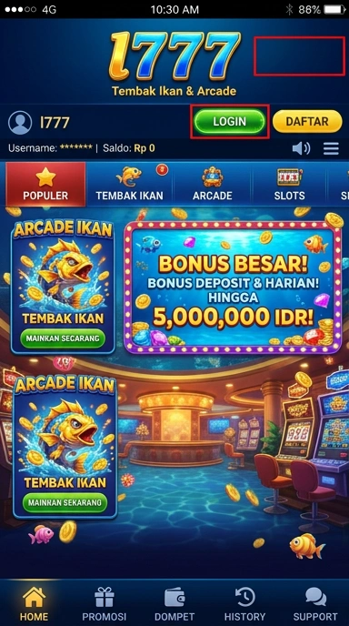 Proses pengunduhan aplikasi l777 yang cepat dan efisien.